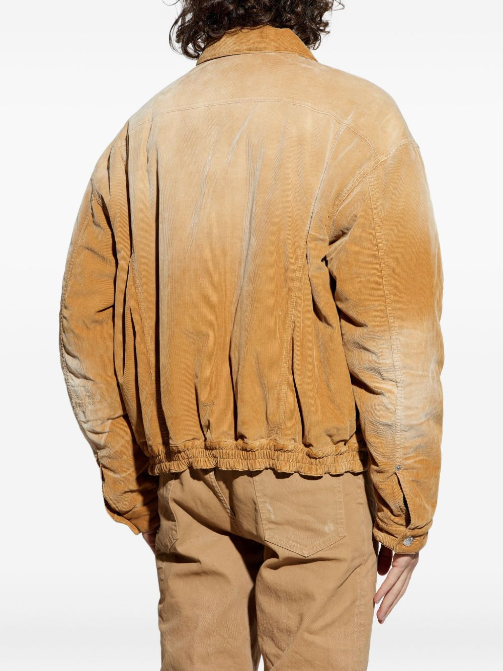 corduroy shirt jacket - 4