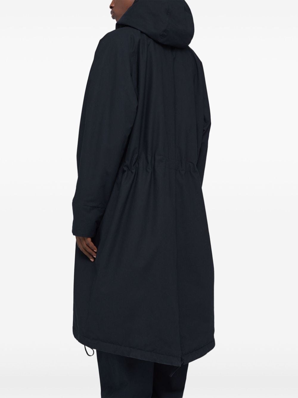 hooded padded parka coat - 4