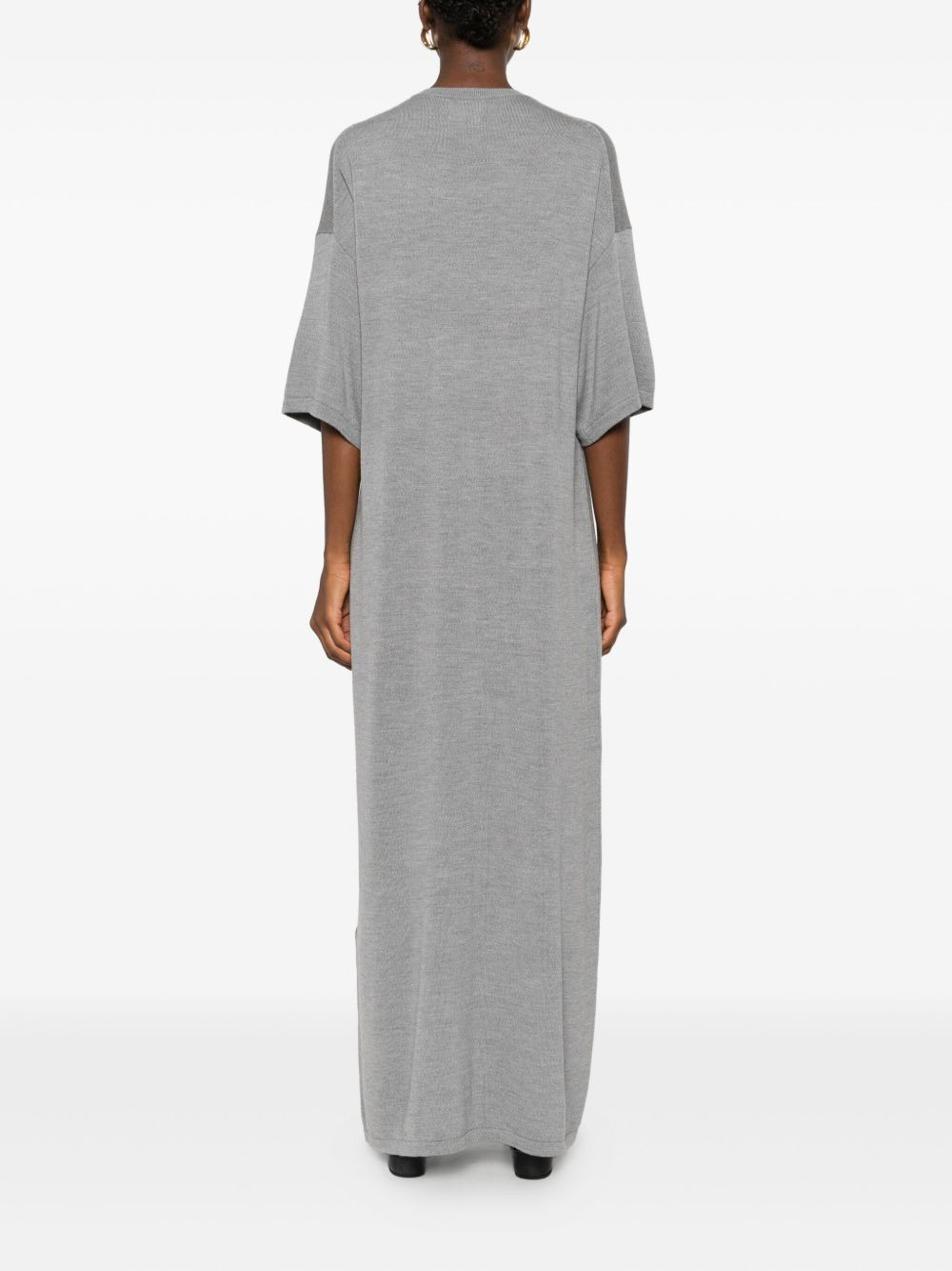short-sleeves midi dress - 4