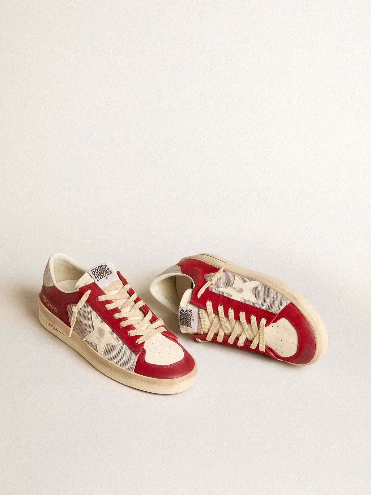 Stardan LTD in mesh and nubuck with nappa star and leather heel tab - 2
