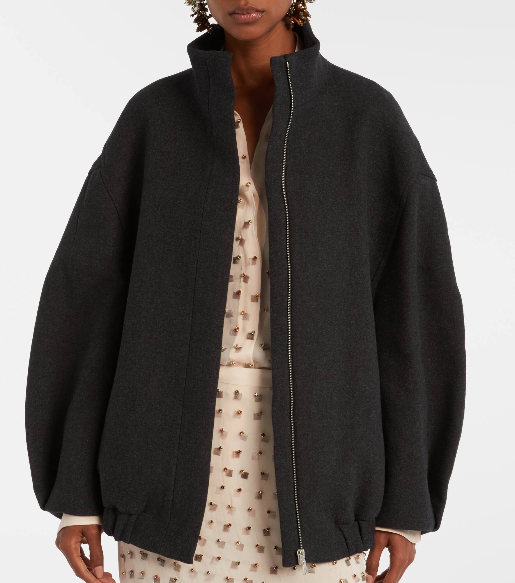 Balloon-sleeve jacket - 6
