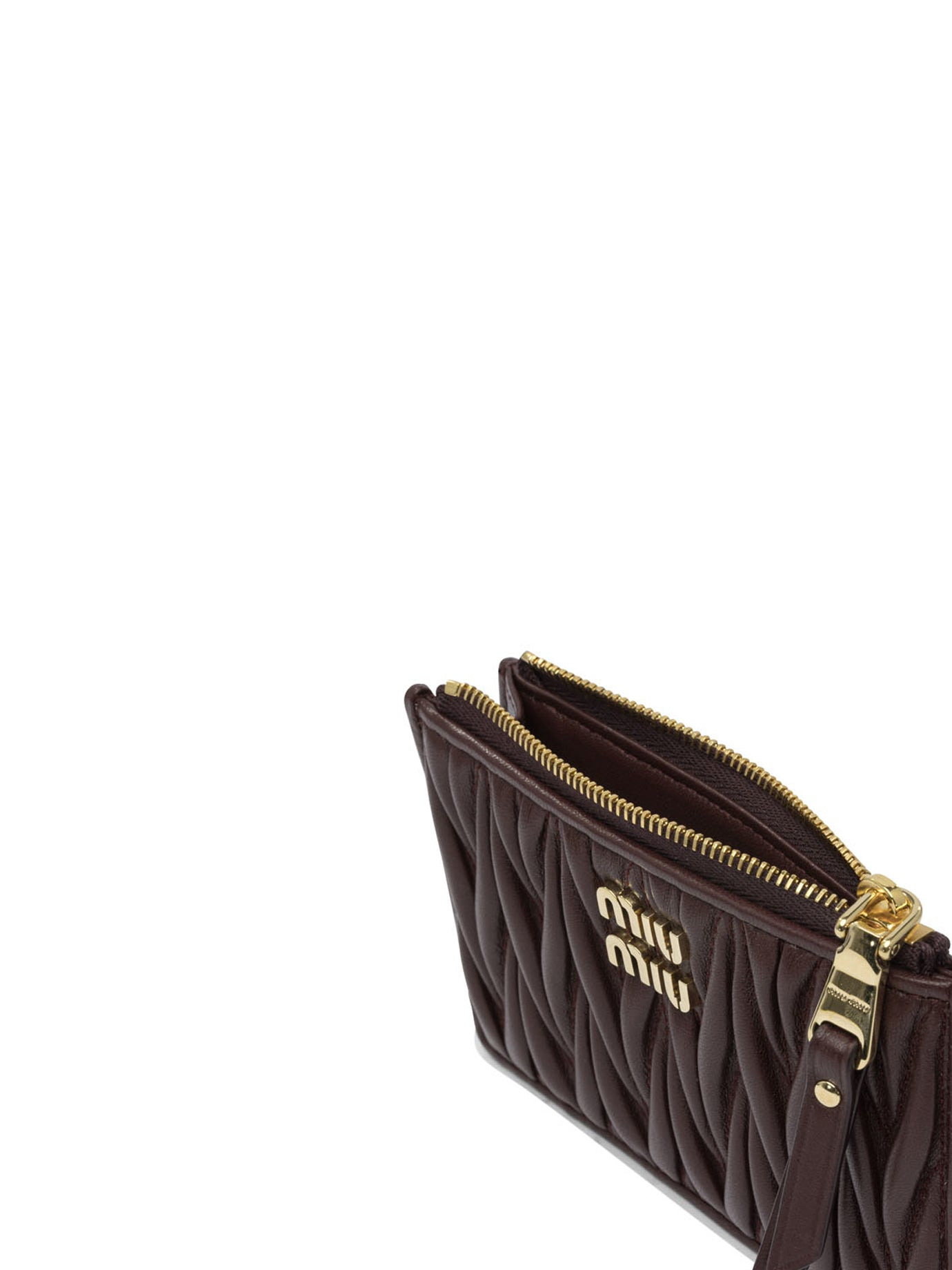 Miu Miu Matelassé Nappa Leather Card Case - 5