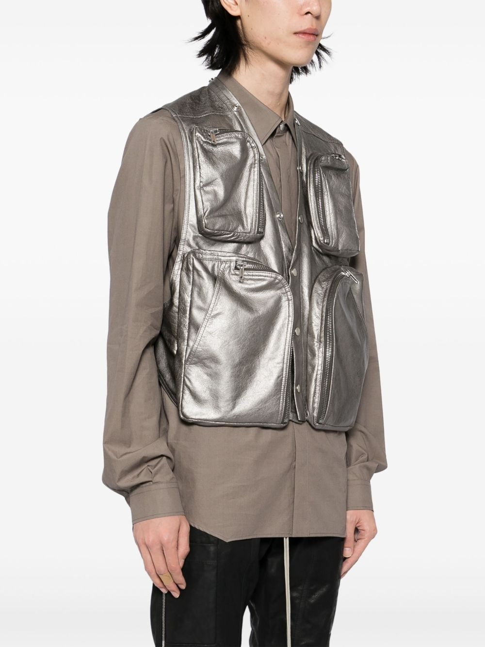 CARGO VEST JACKET - 5