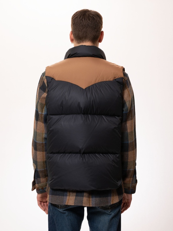 Kirk Puffer Vest Navy - 5