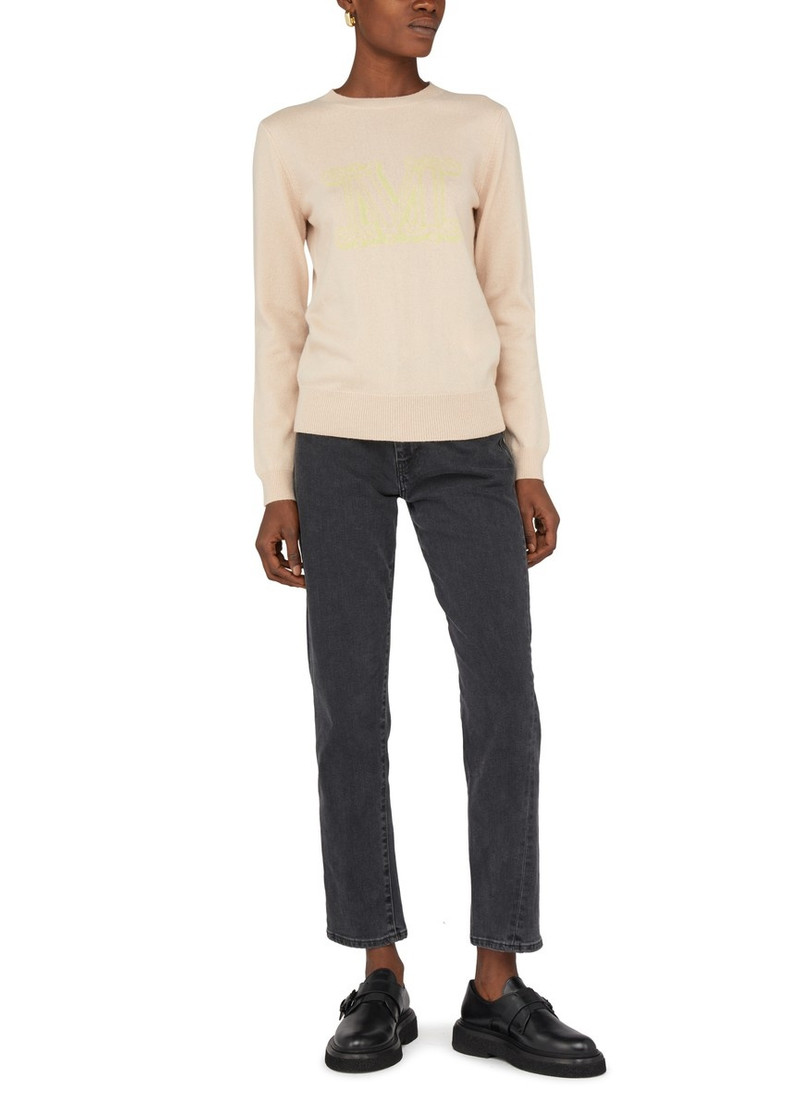 Max Mara Pamir logo cashmere sweater outlook