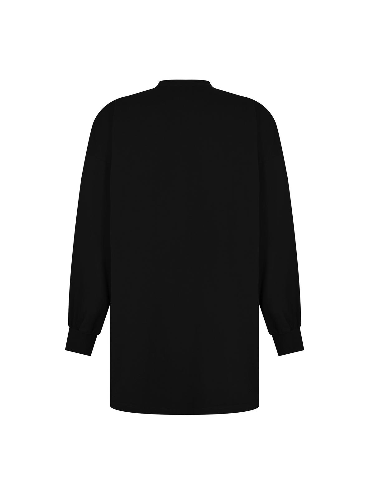 【Balenciaga x Adidas】Oversized Long Sleeve T-Shirt Black Balenciaga x adidas Long Sleeve T-Shirt Oversized Black