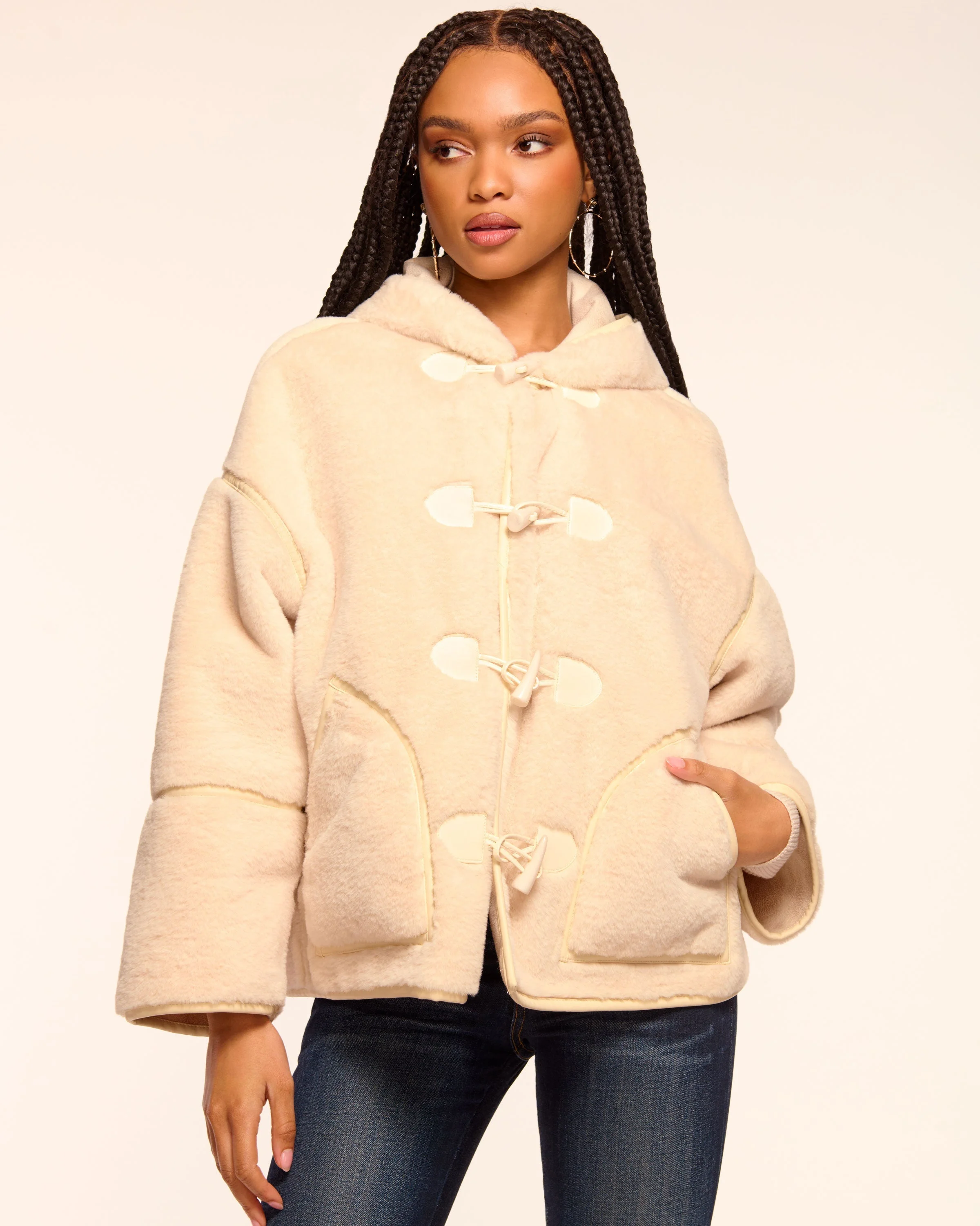 Lucy Faux Fur Coat - 1