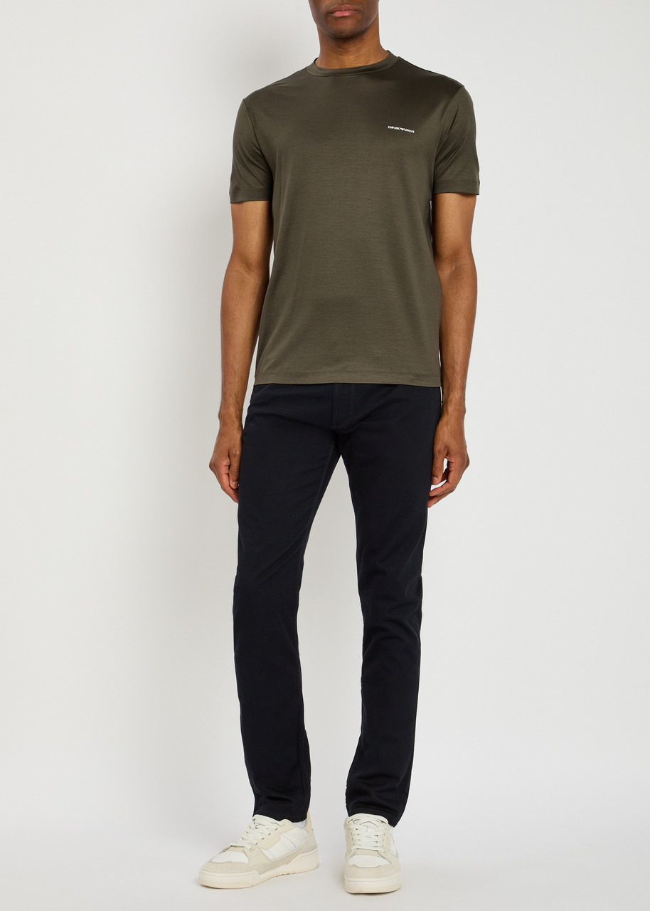 Emporio Armani Logo Jersey T-shirt - 4