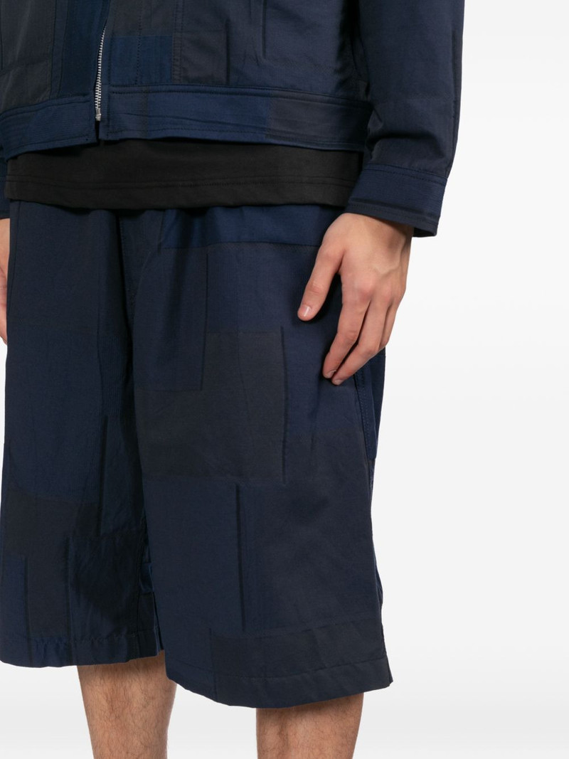 patchwork shorts 5
