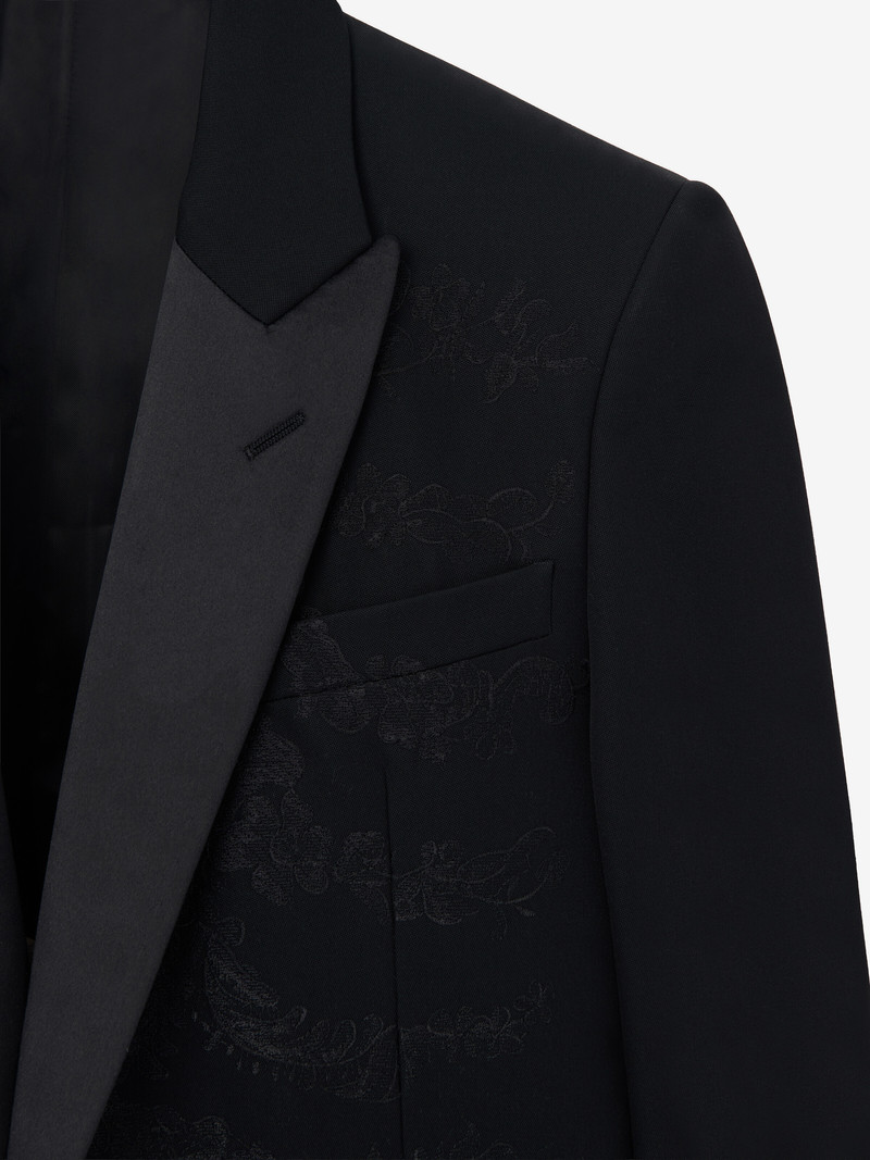 Lace Ribcage Embroidery Single-breasted Jacket 5