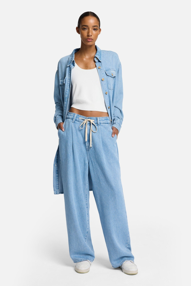 7 For All Mankind Denim Lustre Tilda Pant in Trendsetter outlook