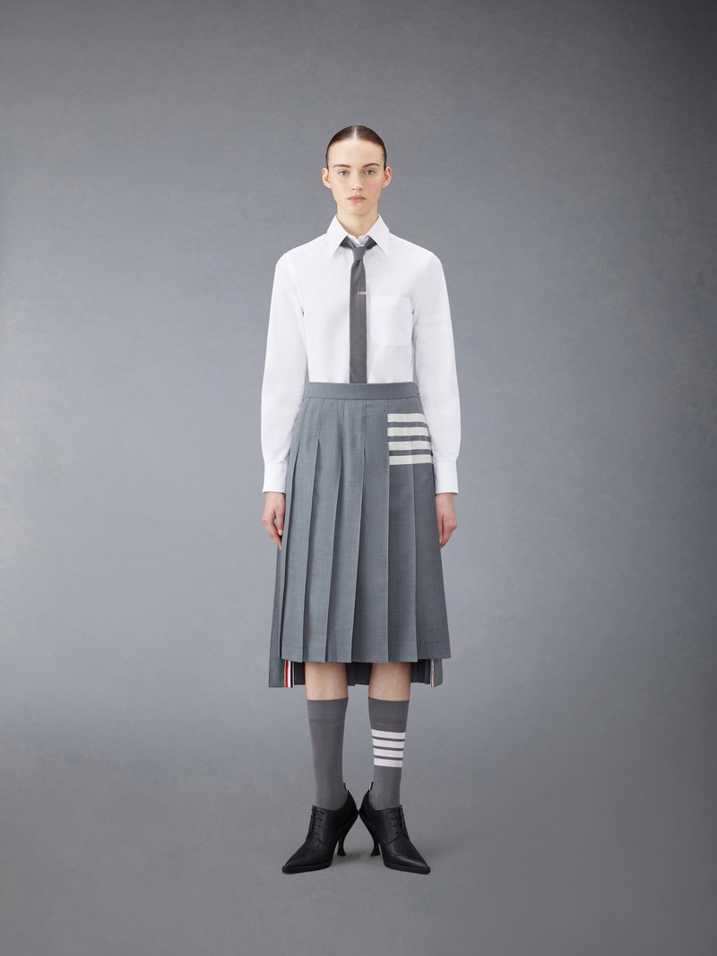 long-sleeve button-fastening shirt 4