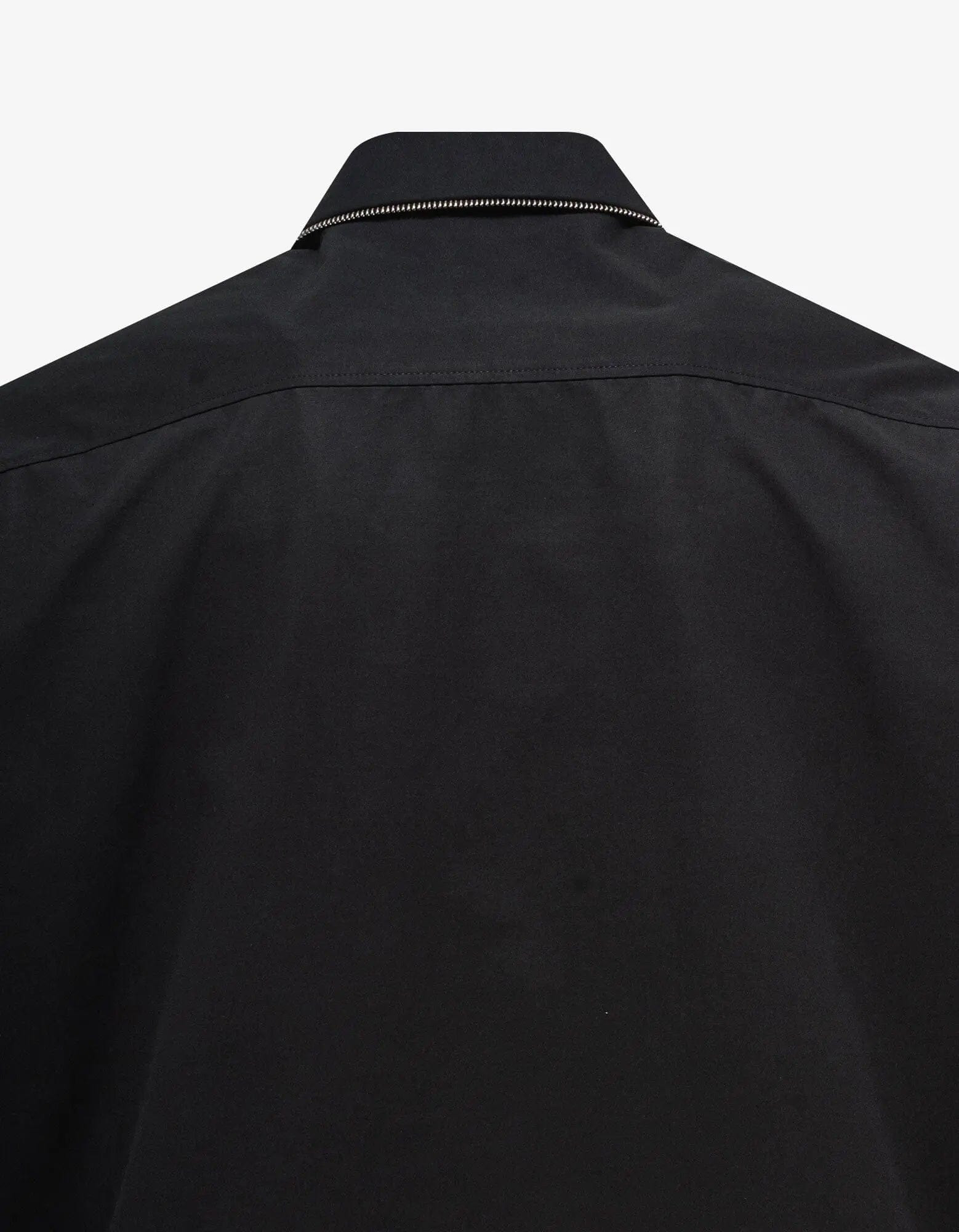 Off-White Black Zip Military Overshirt - 7