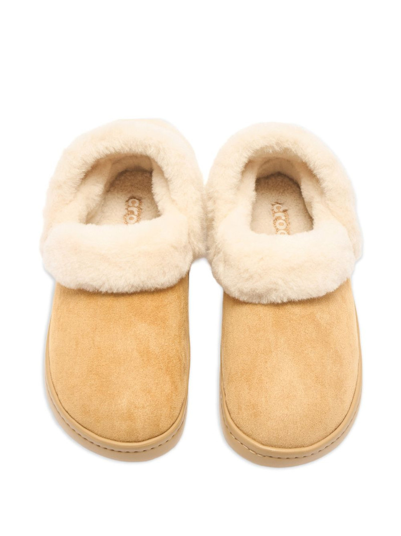 crocs Classic Unfurgettable vegan suede slippers outlook