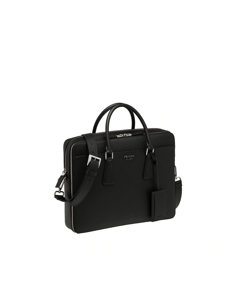 Saffiano Leather Briefcase 3