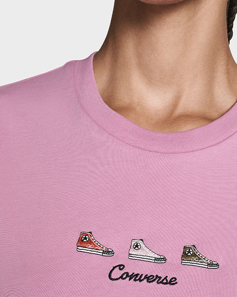 Trio Embroidered T-Shirt 4