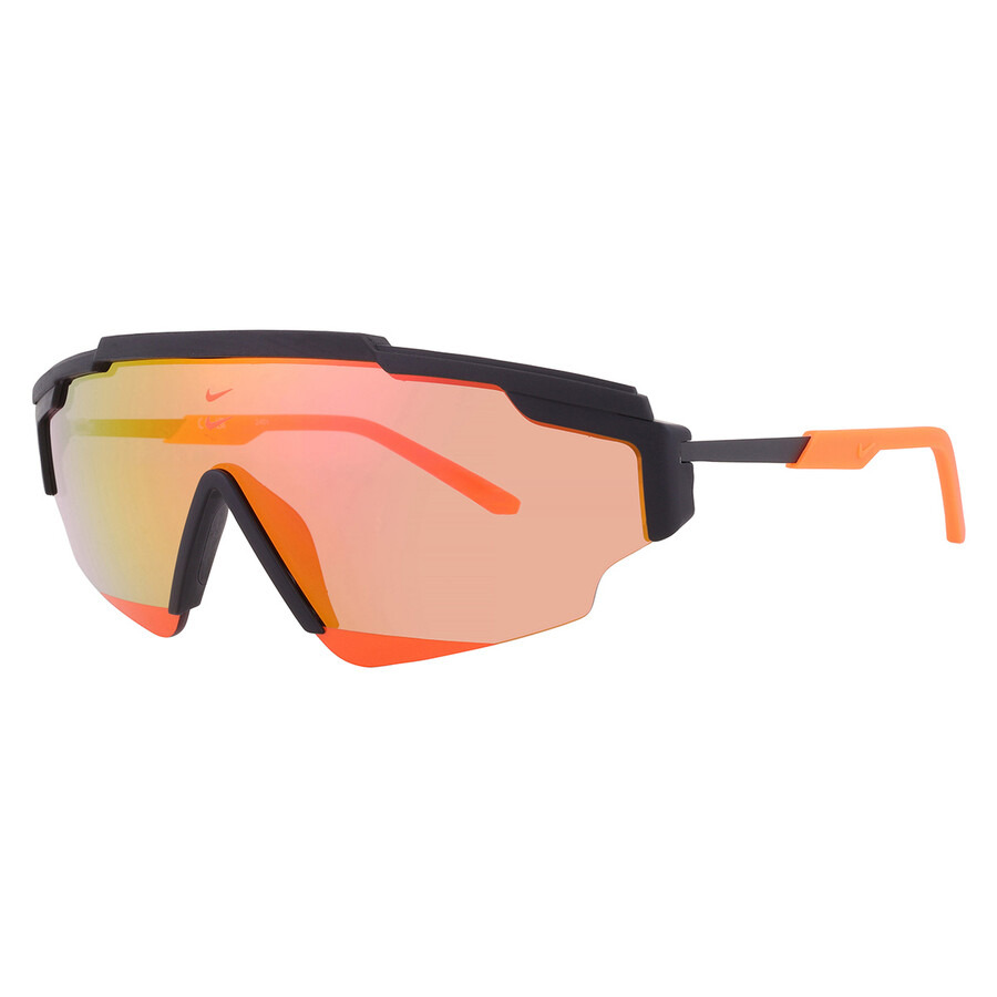 Nike Road Orange Shield Men's Sunglasses NIKE MARQUEE EDGE 24 E EV24027 008 64 - 2