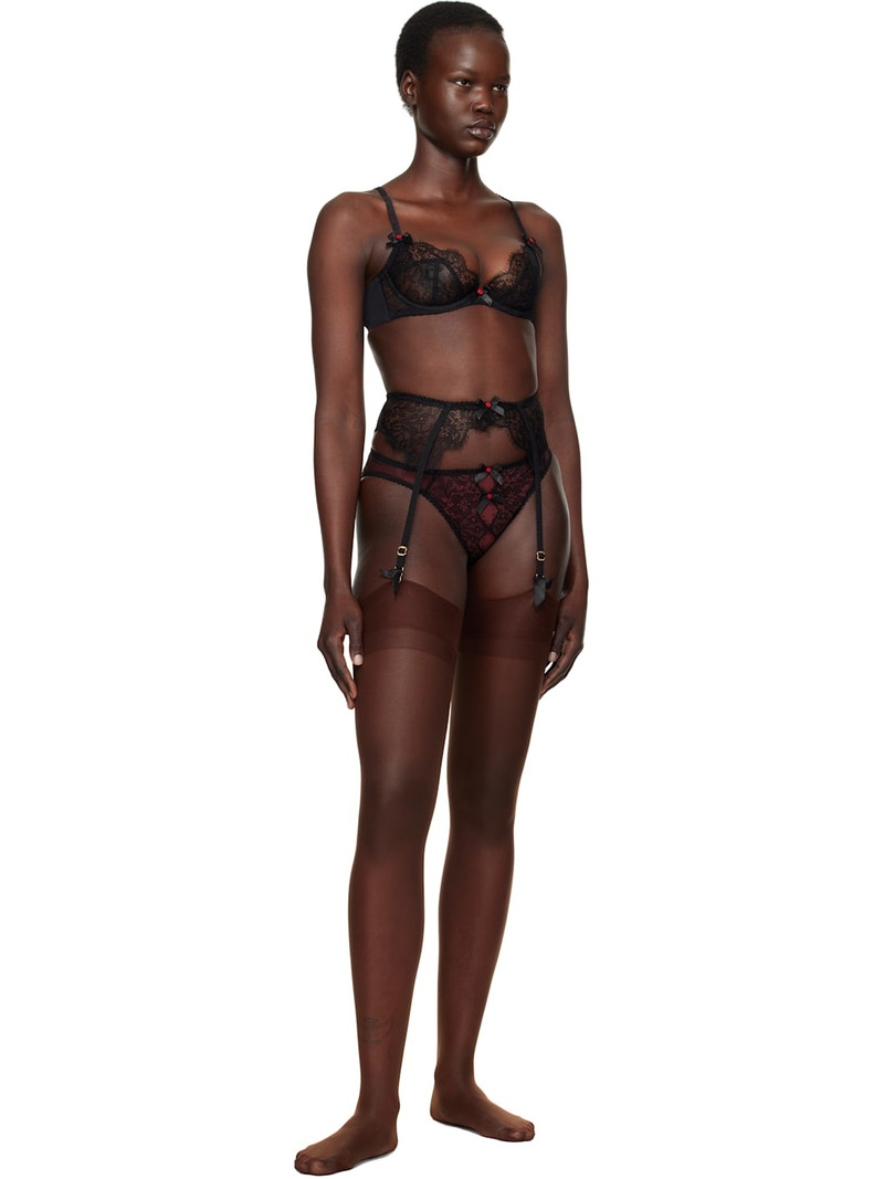 Agent Provocateur Black Lorna Lace Garter Belt outlook