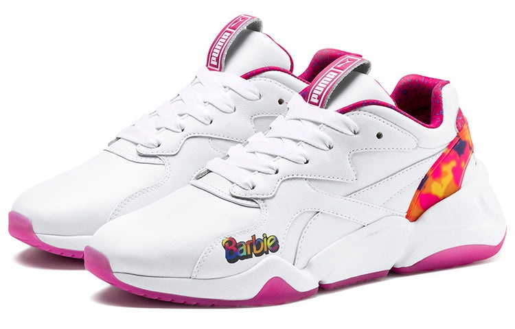 (WMNS) PUMA Barbie x Nova Flash 'White Cabaret' 371210-01 - 3