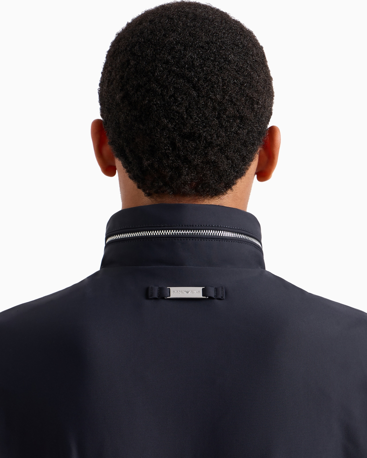 Full-zip nylon blouson with stowaway hood - 5