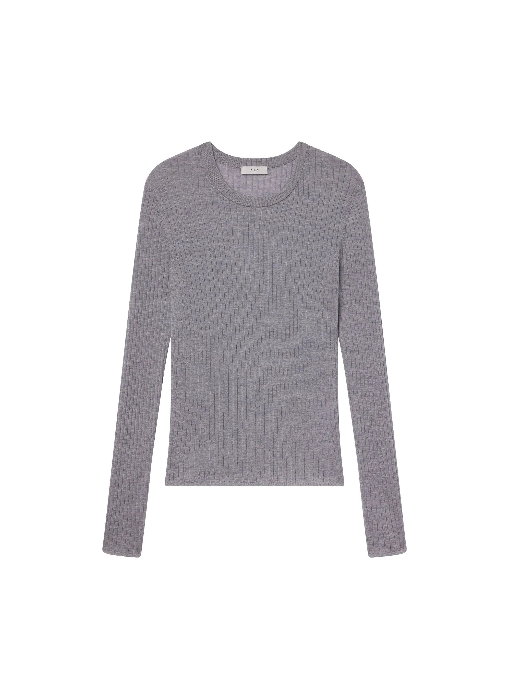 Kyle Ribbed Merino Top - 1