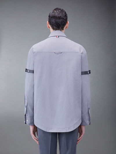 Thom Browne Ripstop Armband Oversized Shirt Jacket outlook