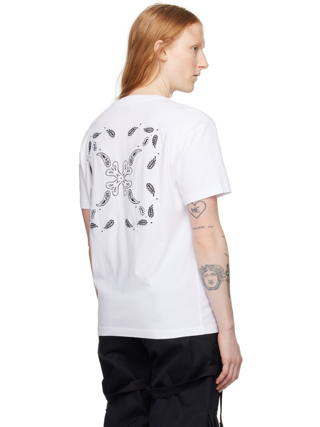 White Bandana Arrow T-Shirt - 3