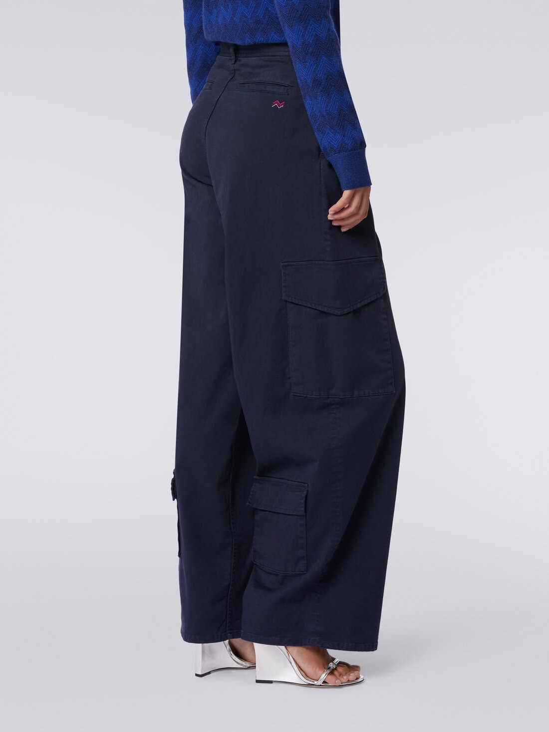 Cotton cargo trousers - 5