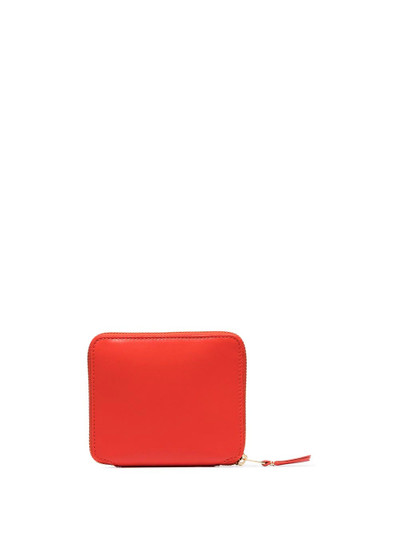 Comme Des Garçons square-shape zip wallet outlook