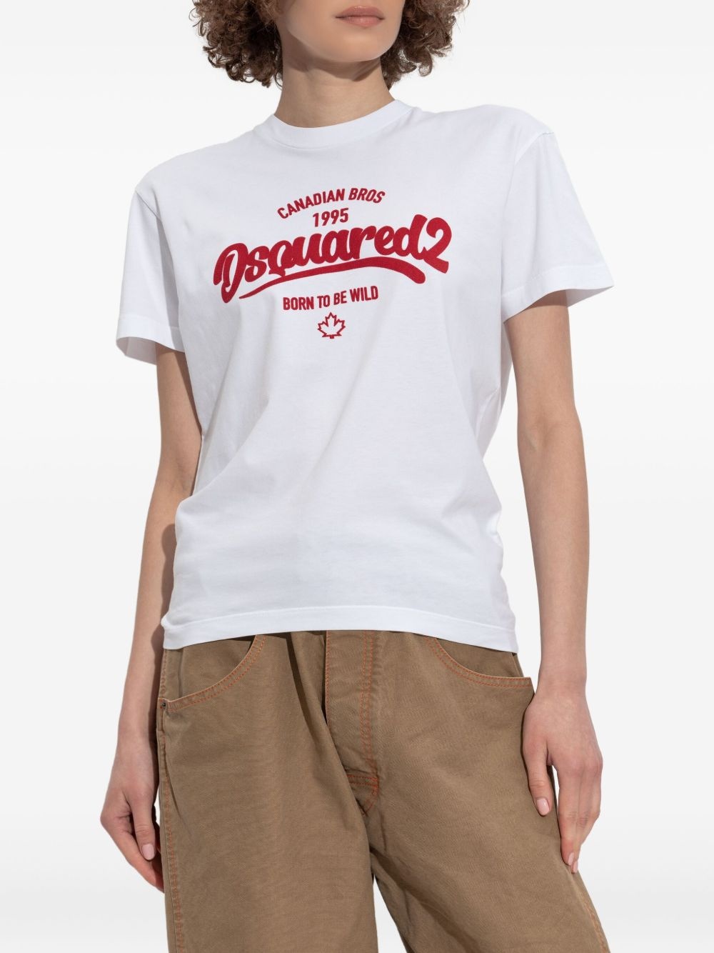 logo-print T-shirt - 3