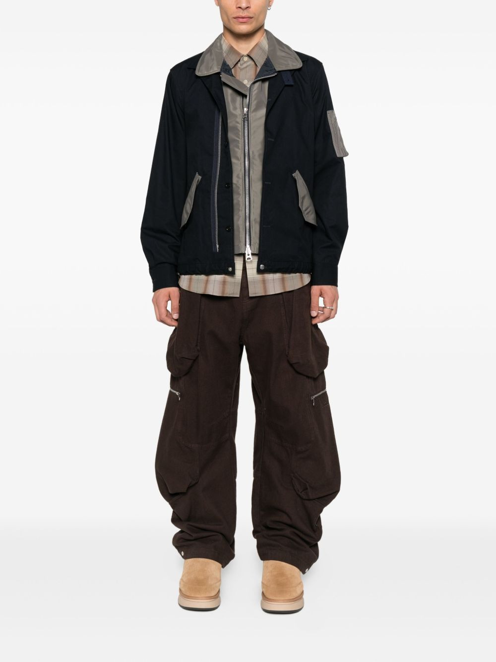Oxford nylon cotton jacket - 2