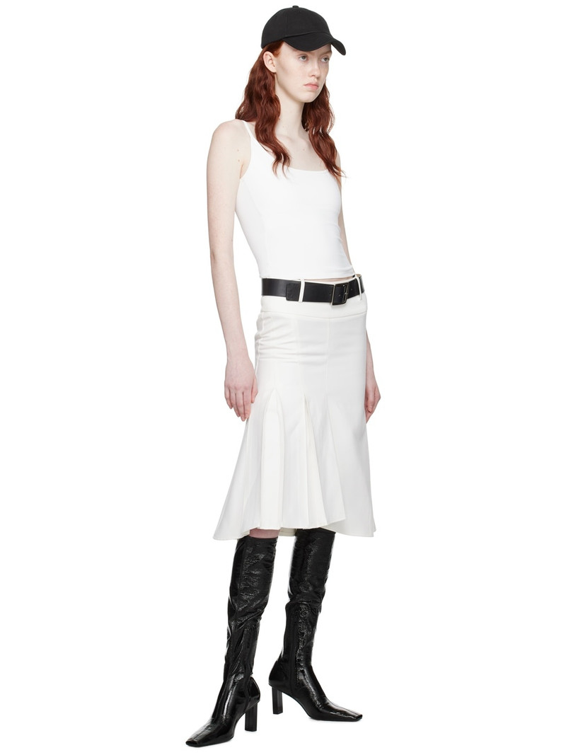 Fax Copy Express * White Deep U-Cut Tank Top outlook