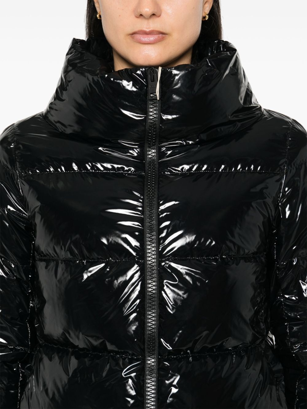 gloss puffer jacket - 5