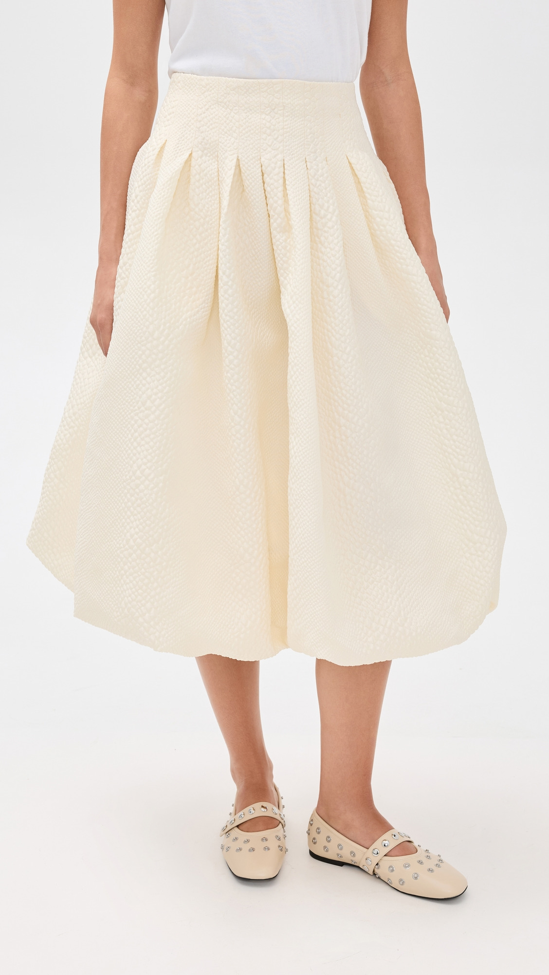 Fayetta Embossed Bubble Skirt - 6