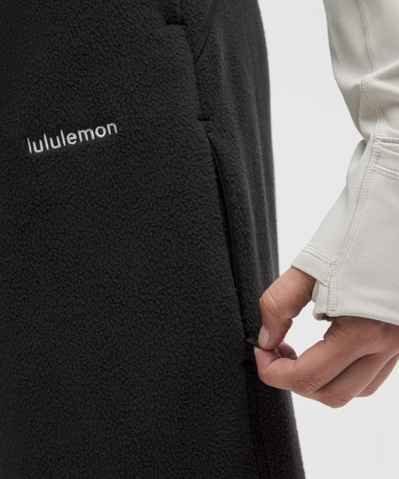 Tumbled Fleece Mid-Rise Relaxed-Fit Hiking Pant 5