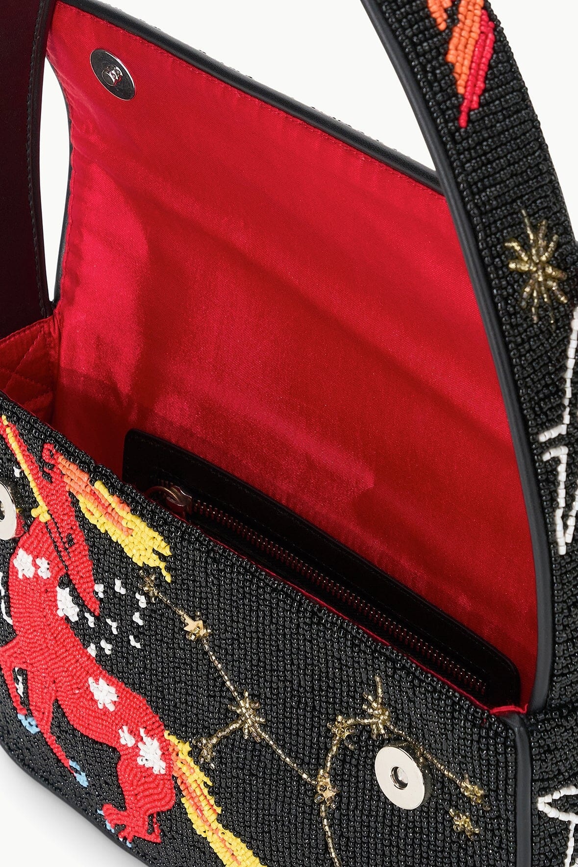STAUD TOMMY BEADED BAG SAGITTARIUS - 5