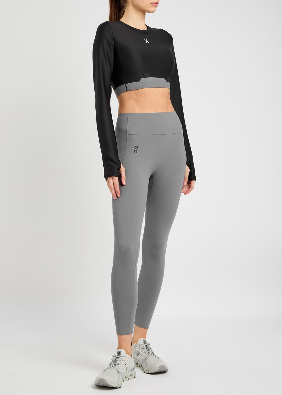 ON Train Stretch-jersey Cropped top - 4