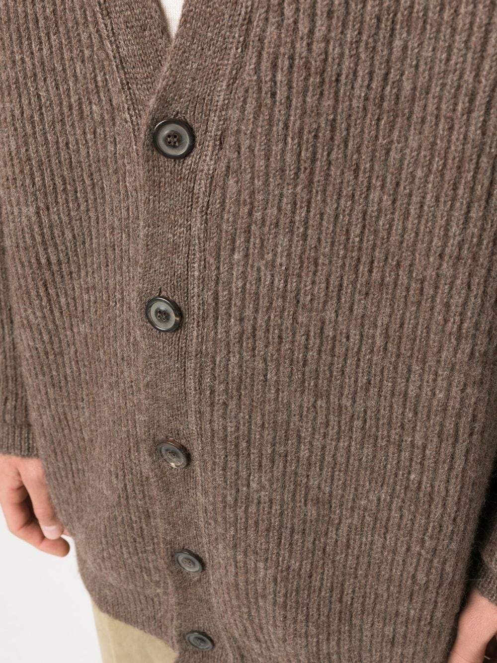 chunky-knit cardigan - 5