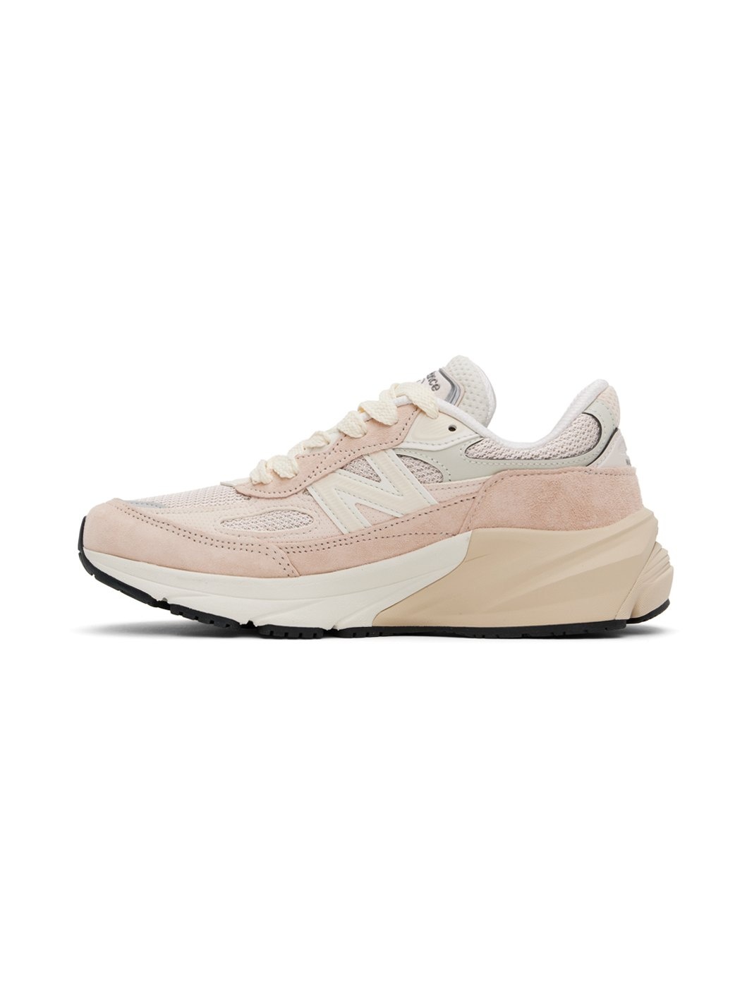 Pink & Beige 'Made in USA' 990v6 Sneakers - 3