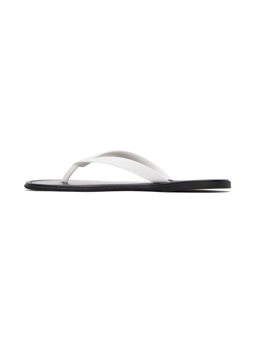 White & Black Beach Sandals - 3
