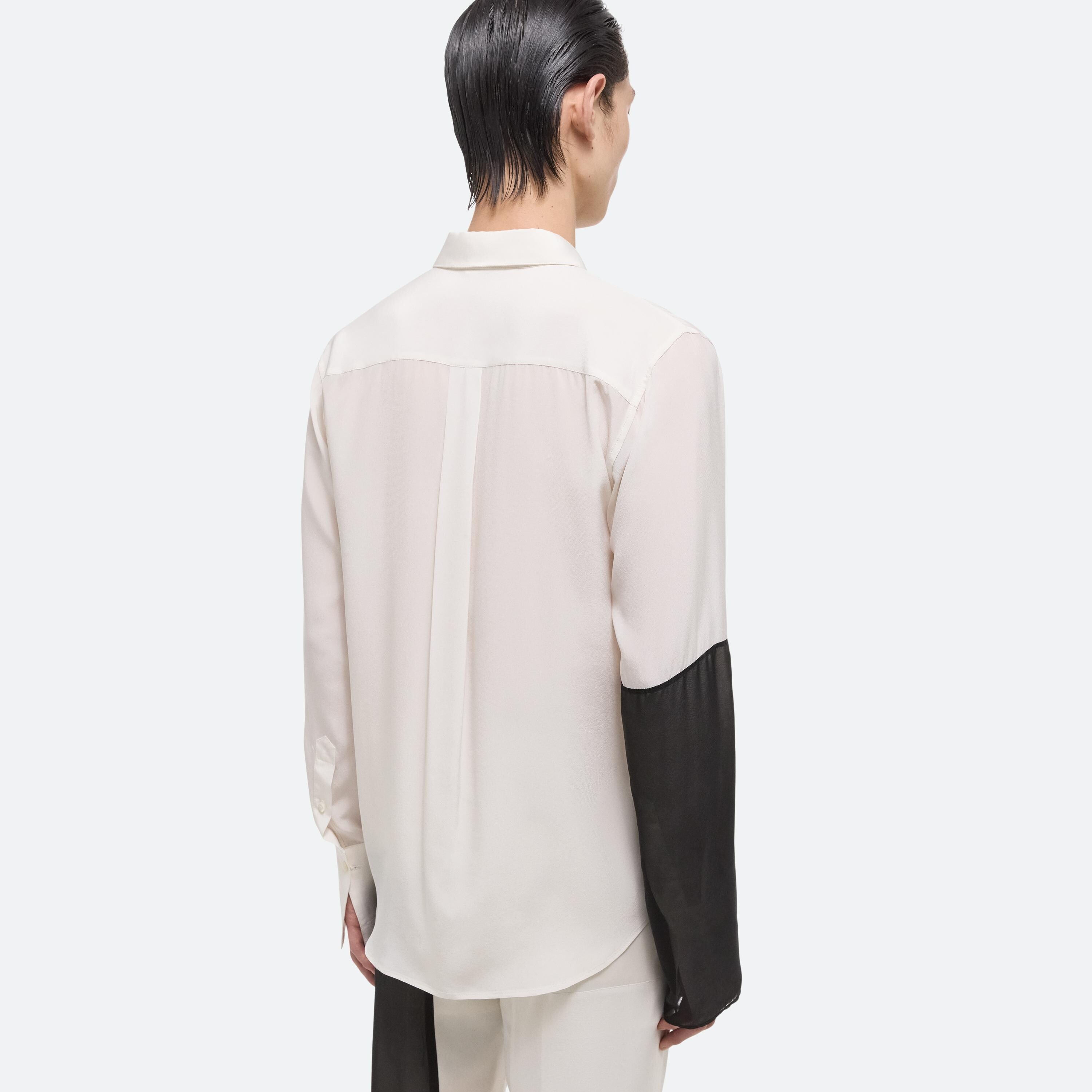 RELAXED SILK SHIRT - 10