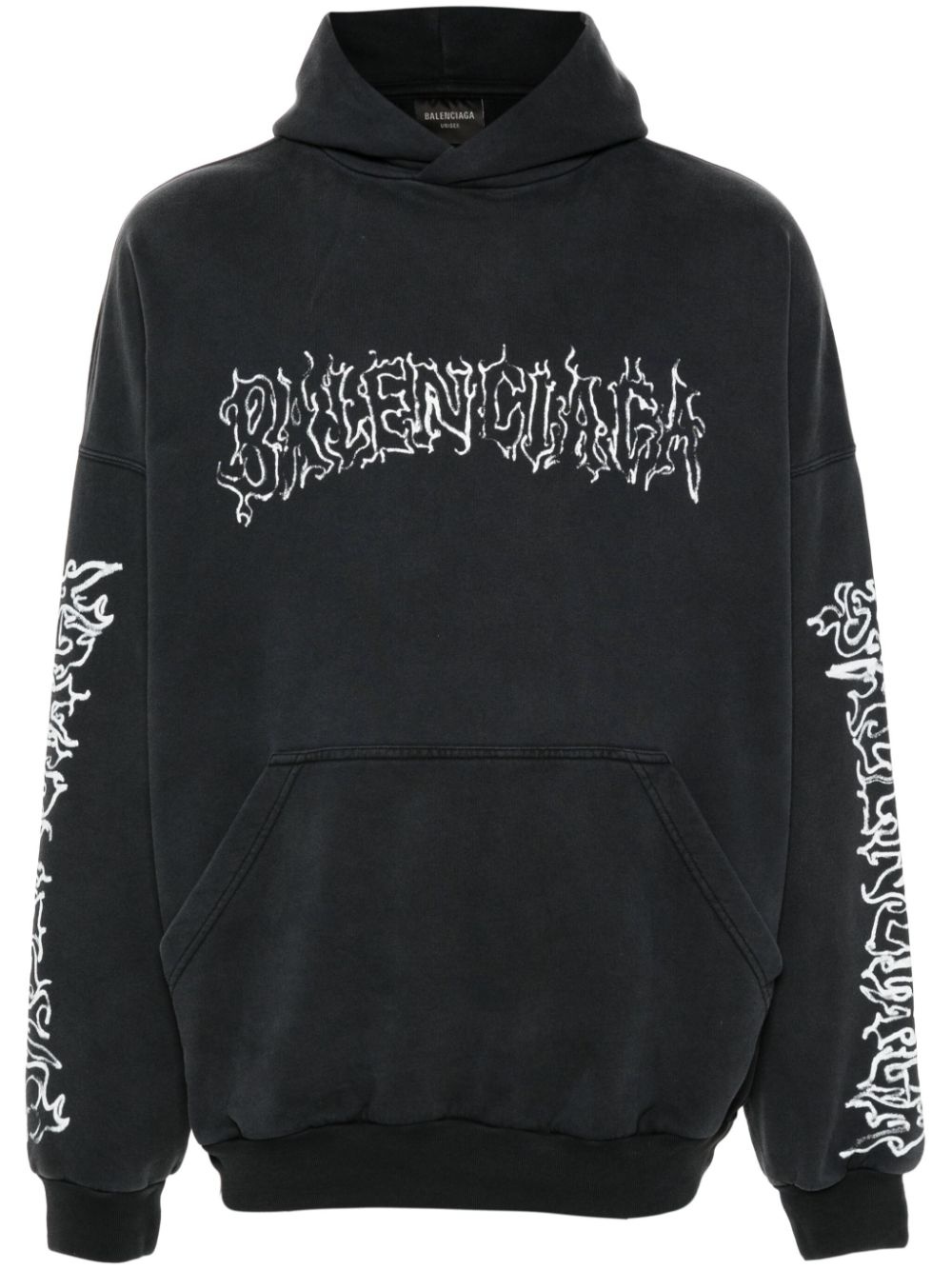 BALENCIAGA DIY Metal Outline hoodie | REVERSIBLE