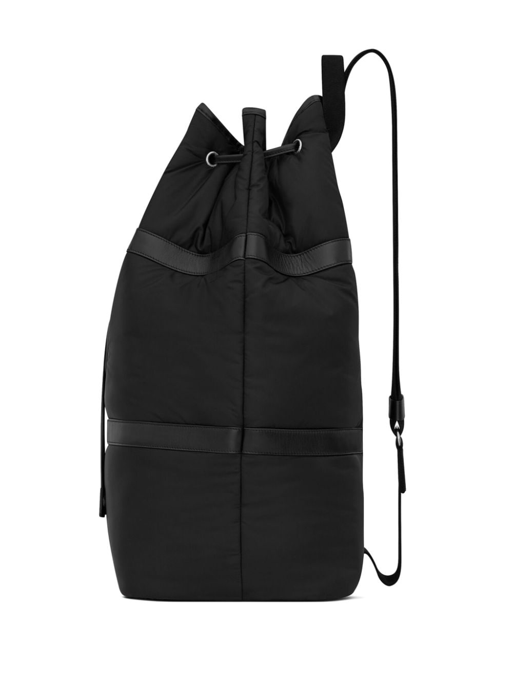 Rive Gauche logo-debossed backpack - 3
