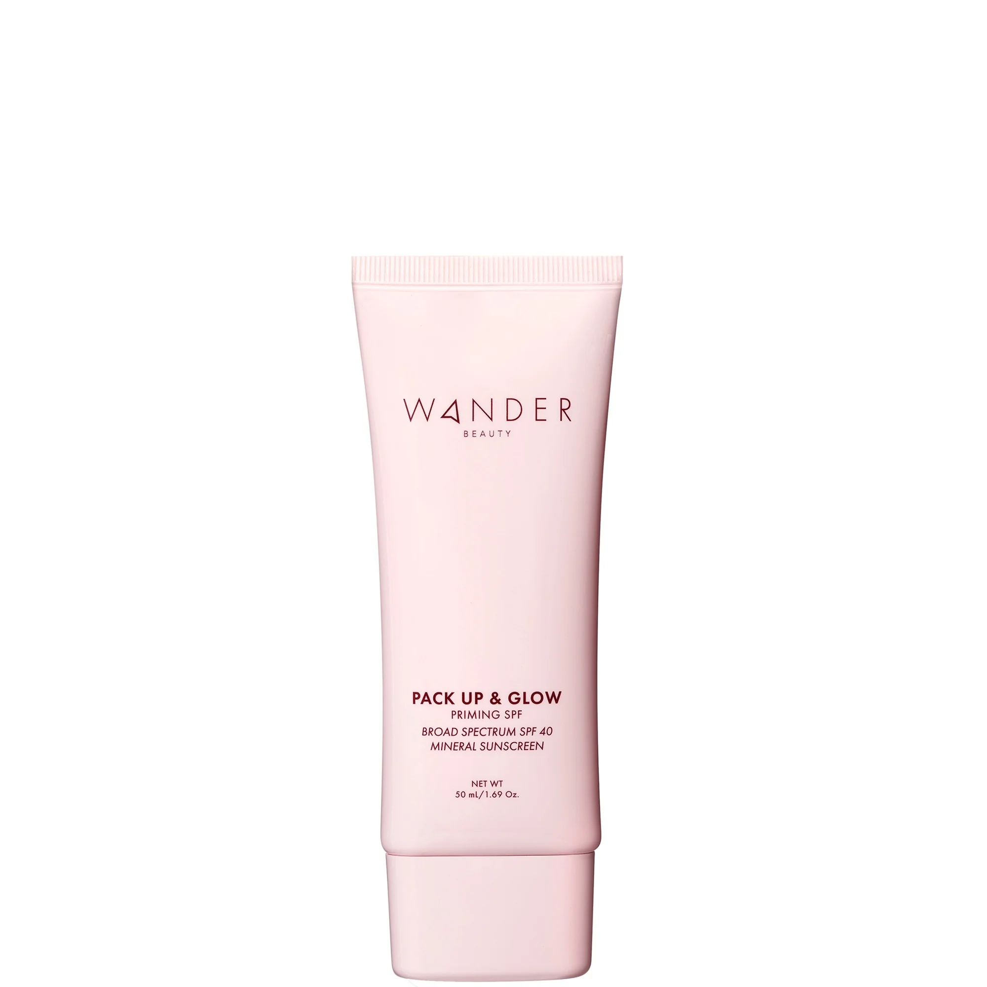 Wander Beauty Pack Up and Glow Priming SPF 40 Mineral Sunscreen - 1
