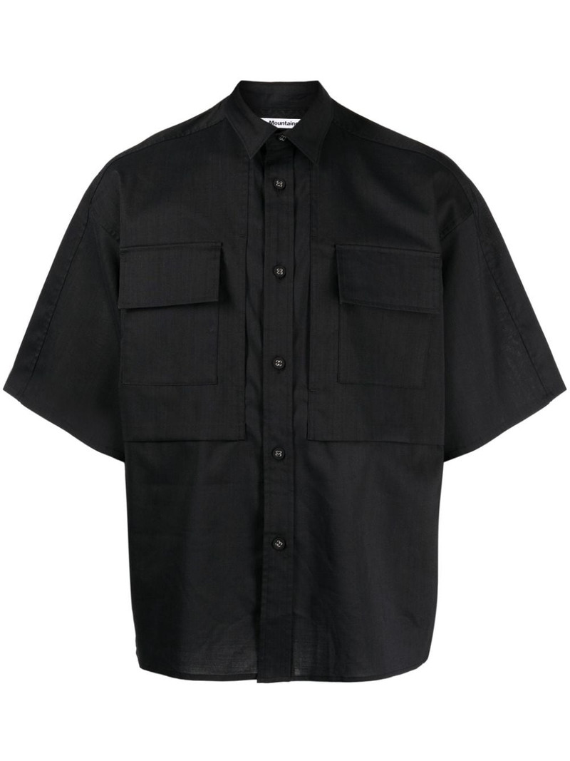 chest-pockets button-up shirt 1