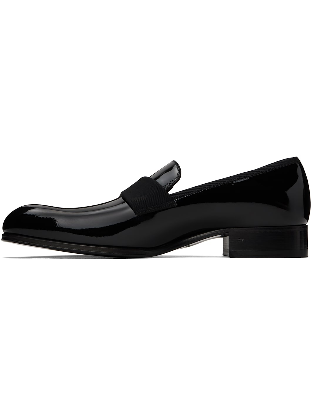 Black Patent Edgar Evening Loafers - 3