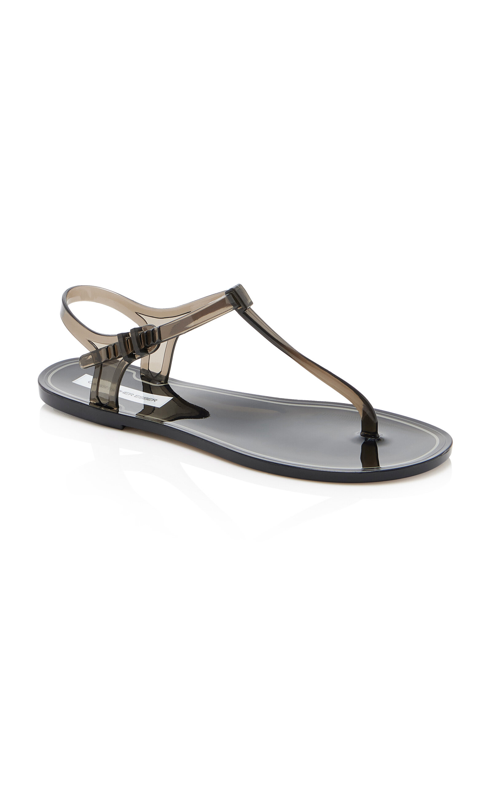 Billi T-Bar PVC Sandals black - 5