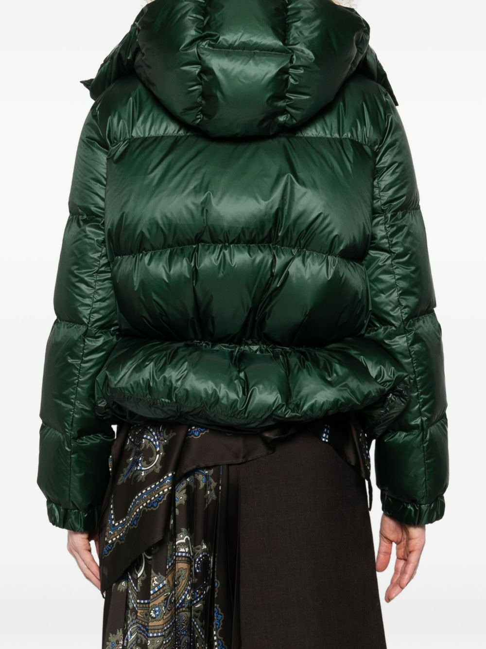 hooded quilted puffer jacket - 4