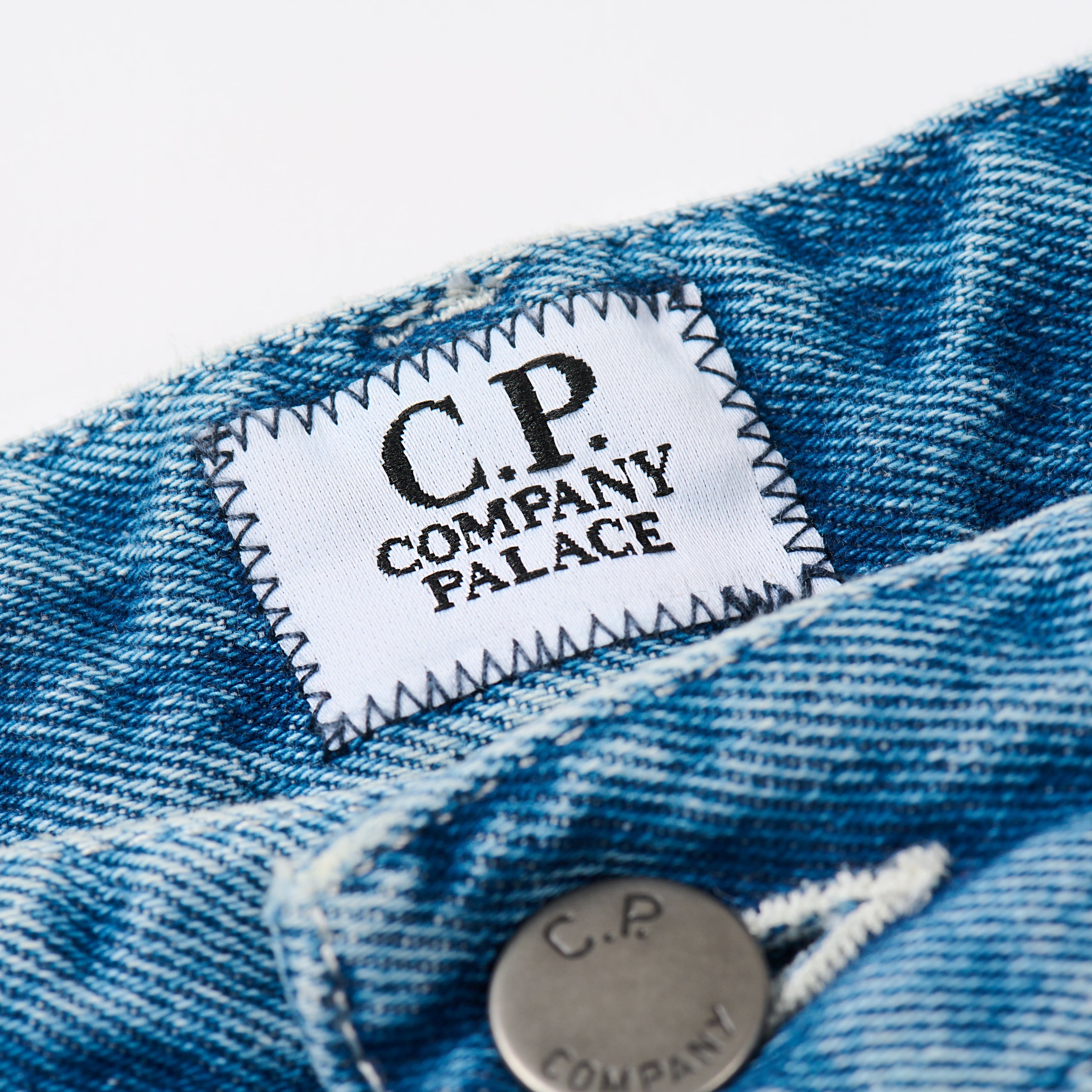 PALACE C.P. COMPANY DENIM 14 3/4OZ 5-POCKET PANT DENIM - 3