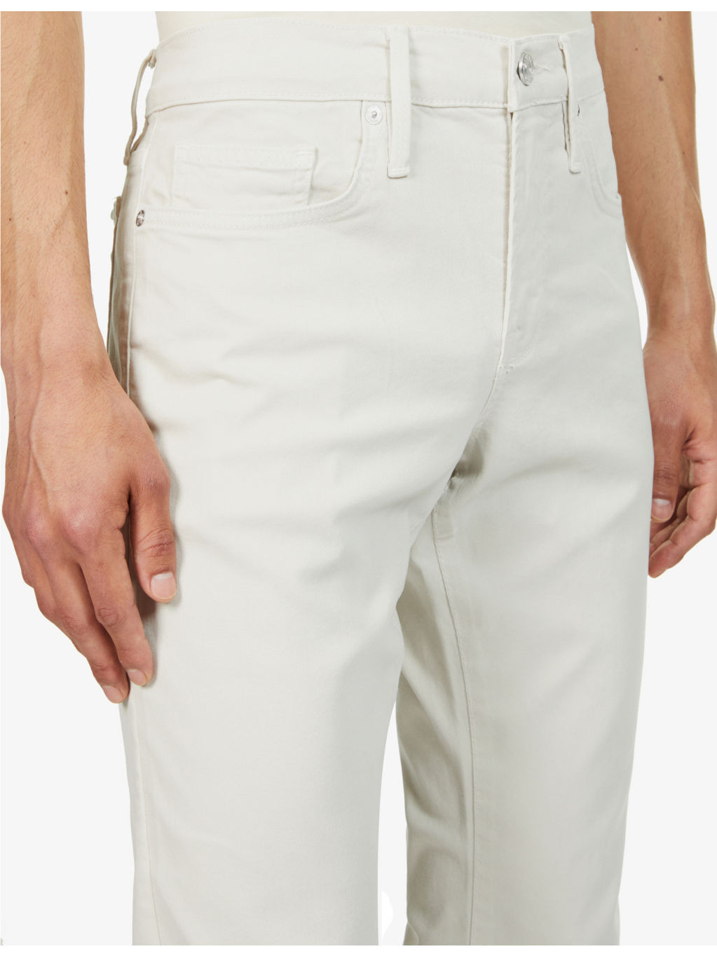 L’homme slim-fit slim-leg stretch-woven trousers - 5